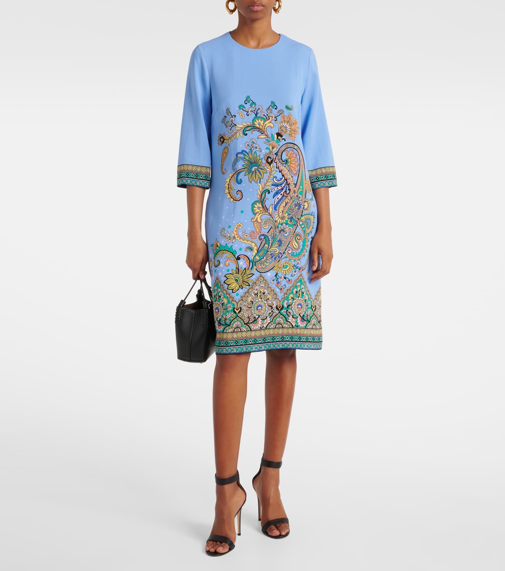 Paisley minidress - 2