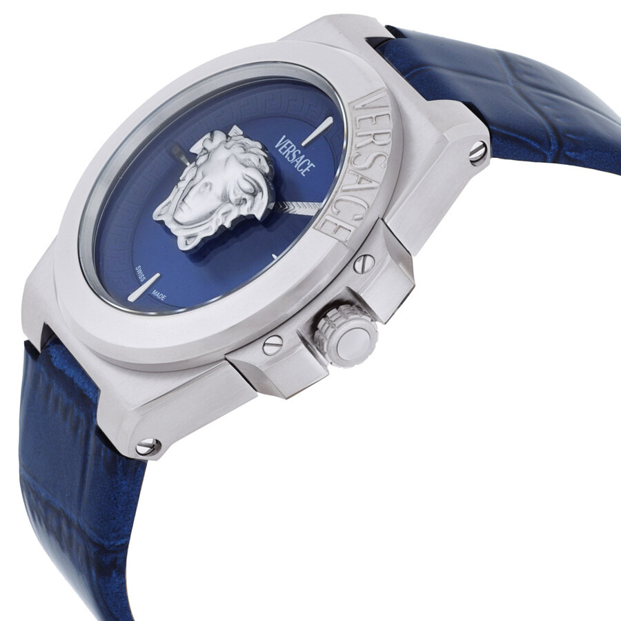 Versace Hera Quartz Blue Dial Ladies Watch VE8D00124 - 2