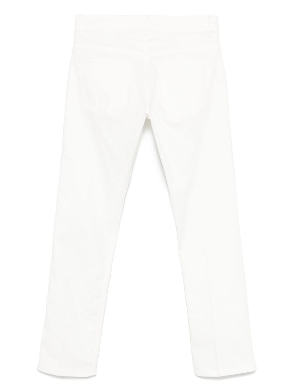 embossed-buttons jeans - 2