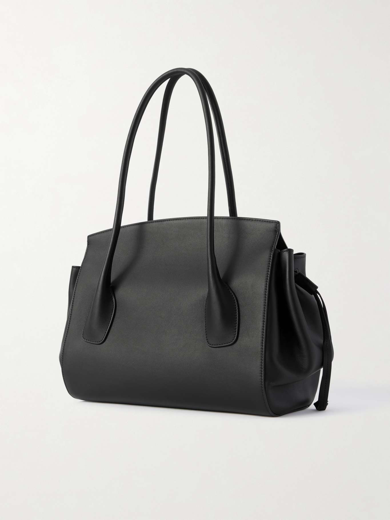 Voyage small leather tote Black - 3