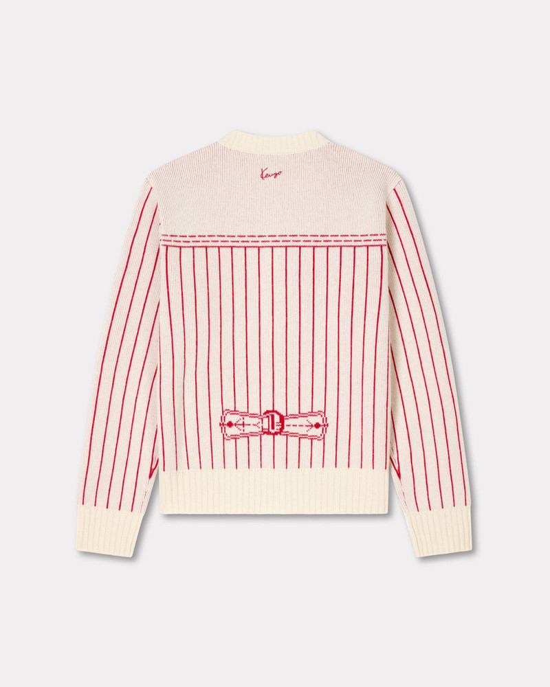 KENZO 'KENZO Trompe L'oeil' cardigan in cotton wool outlook