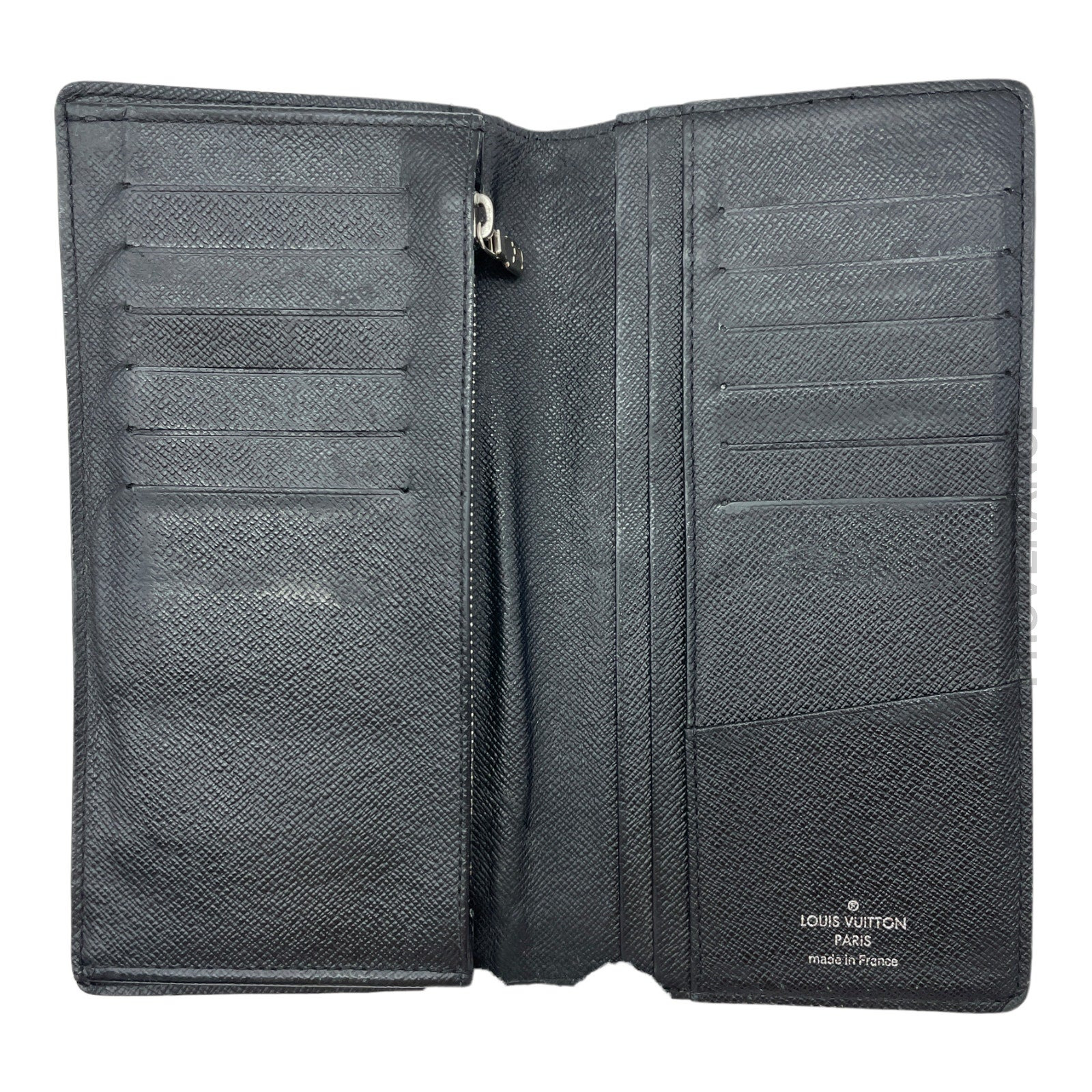 Louis Vuitton Brazza Long Wallet - Damier Graphite - 6