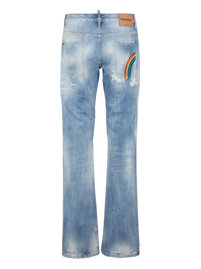 DSQUARED2 Be Proud Wash The American ripped jeans outlook