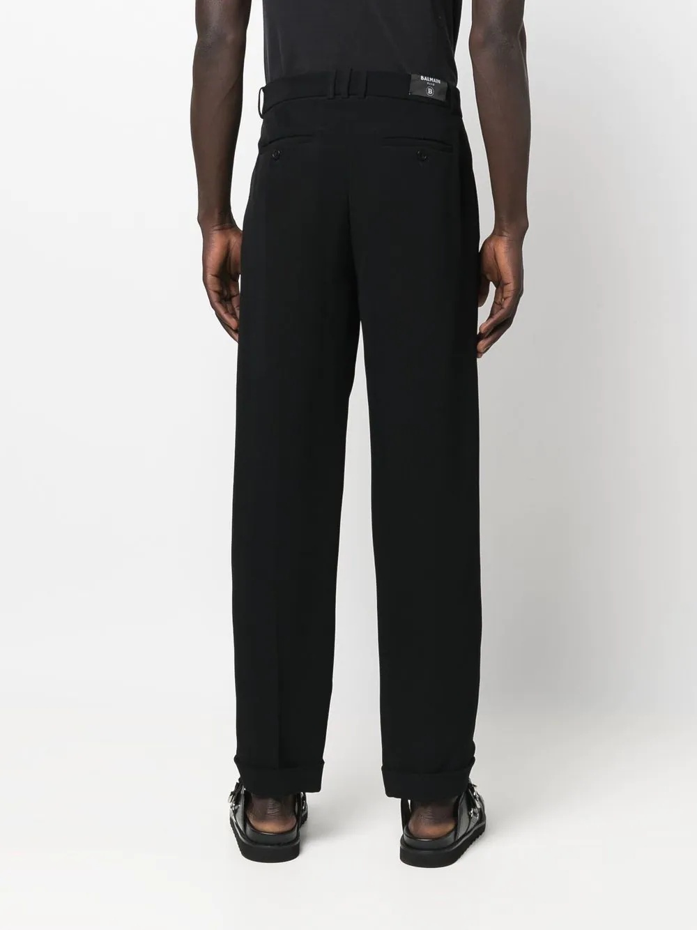 straight-leg trousers - 5