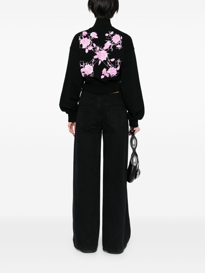 Off-White logo-print sweatshirt outlook