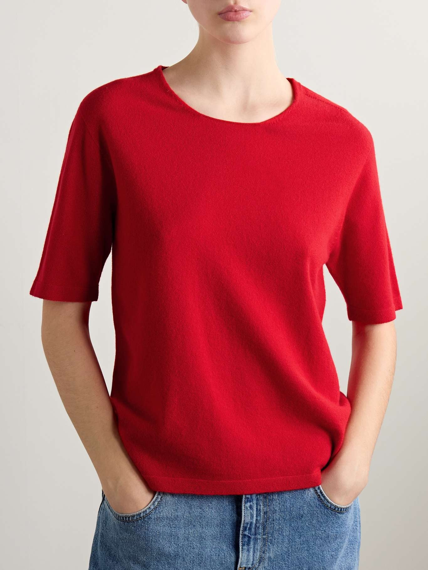 Ipar cashmere T-shirt Red - 3