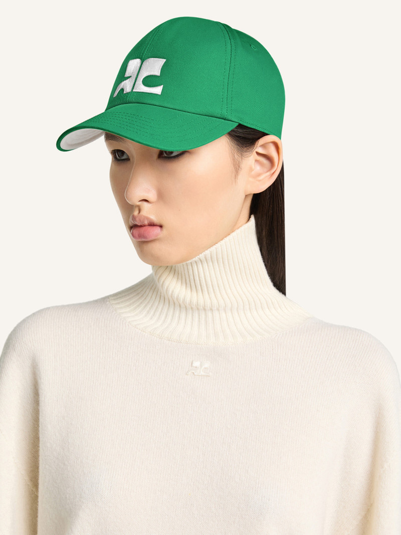 courrèges AC LOGO COTTON CAP outlook