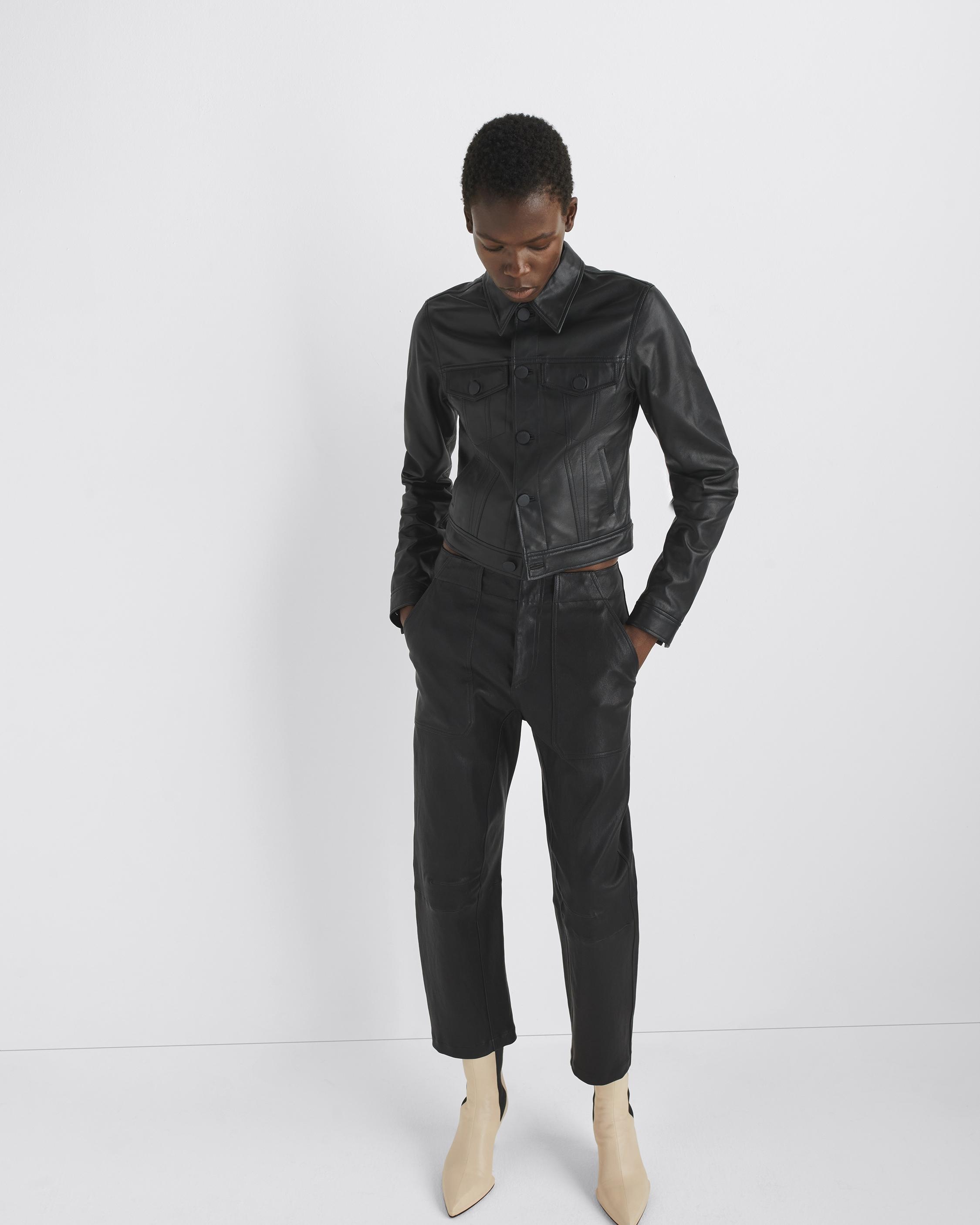 Leyton Workwear Leather Pant
Relaxed Fit - 6