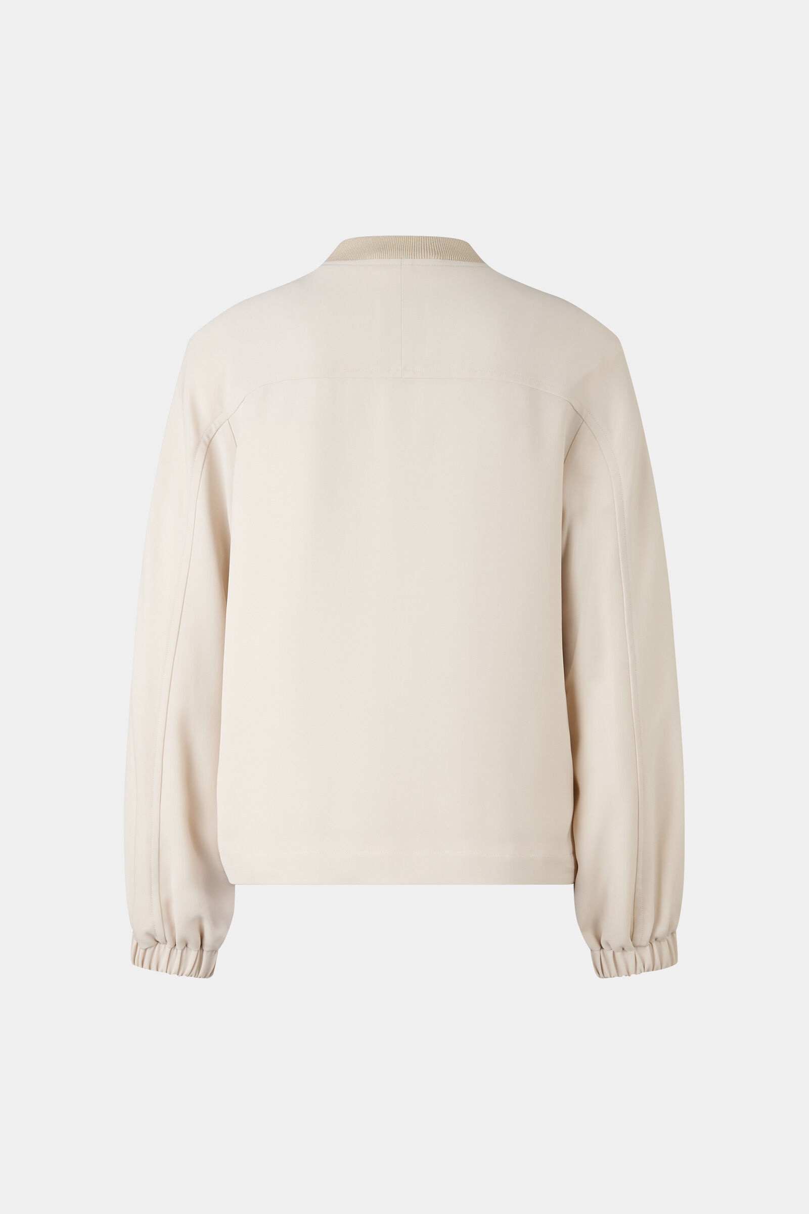 Sheila crêpe blouson in Cream - 8