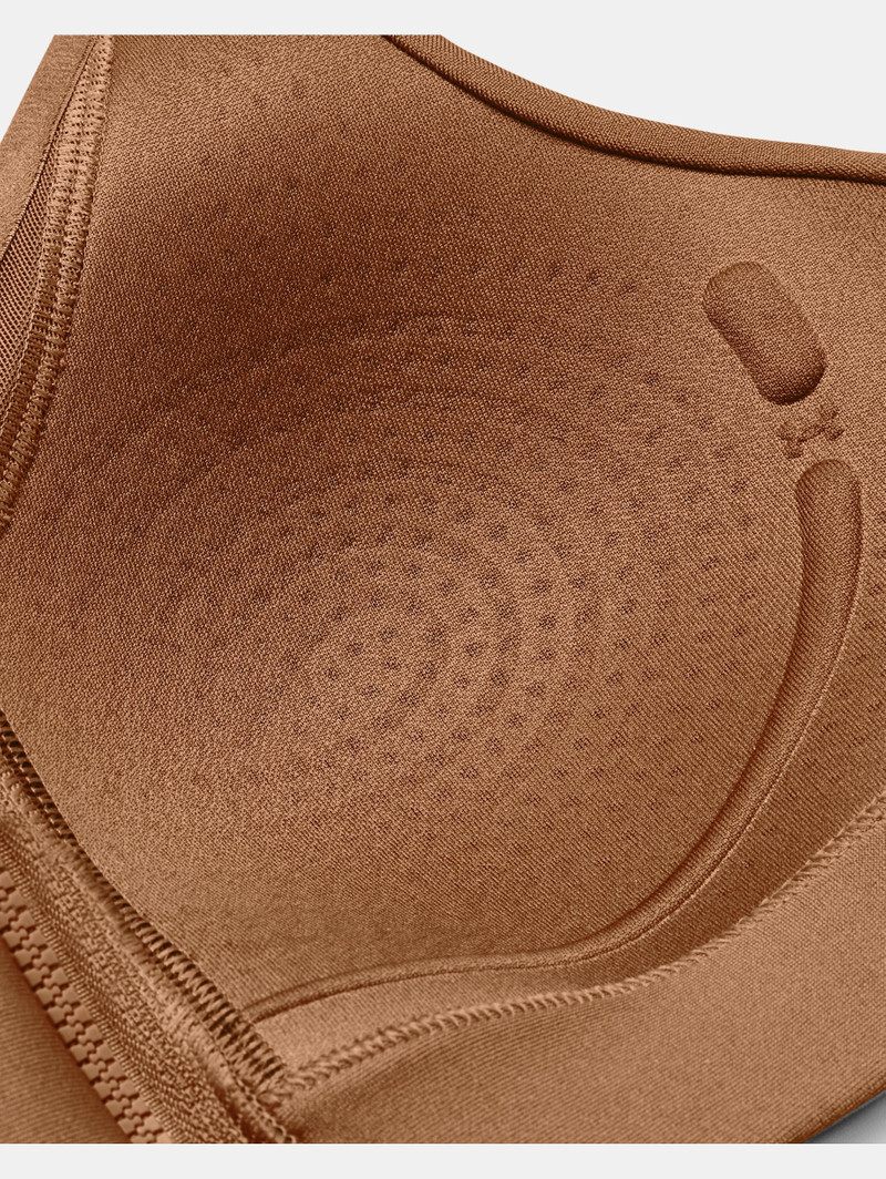 Women's UA Infinity 2.0 High Zip Sports Bra 6