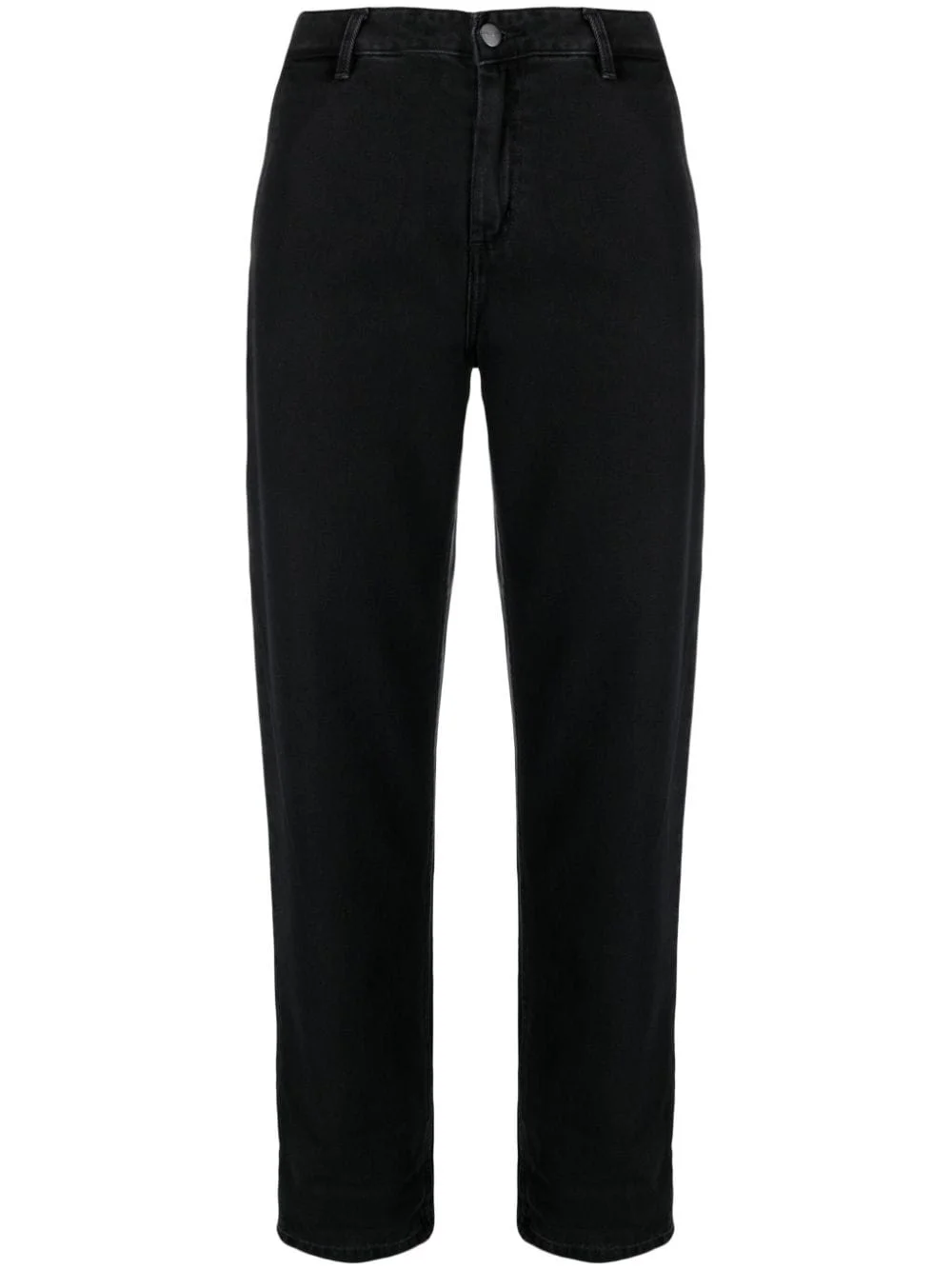 mid-rise tapered-leg jeans - 1