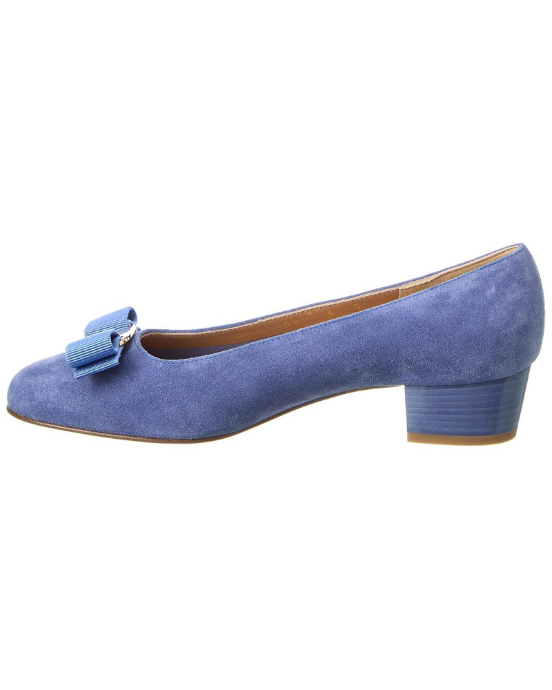 FERRAGAMO Ferragamo Vara Suede Pump outlook
