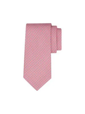 Men's Betty Snail-Printed Silk Tie - Multi - 1