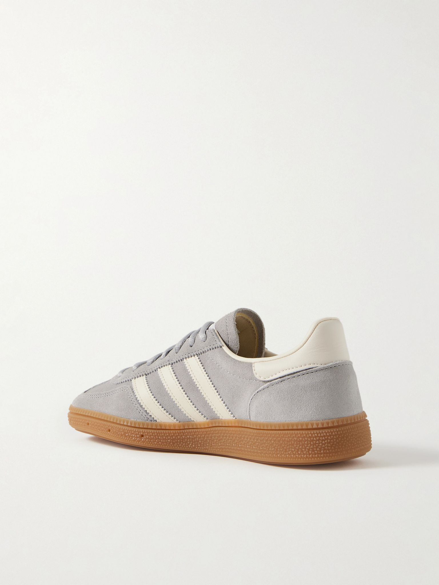 Handball Spezial Suede and Leather Sneakers Light gray - 4