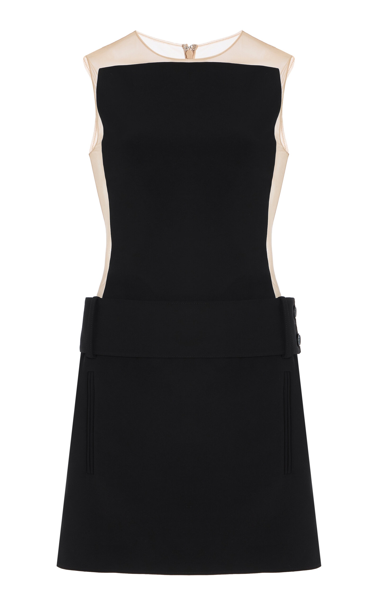 Illusion Mini Dress black - 1