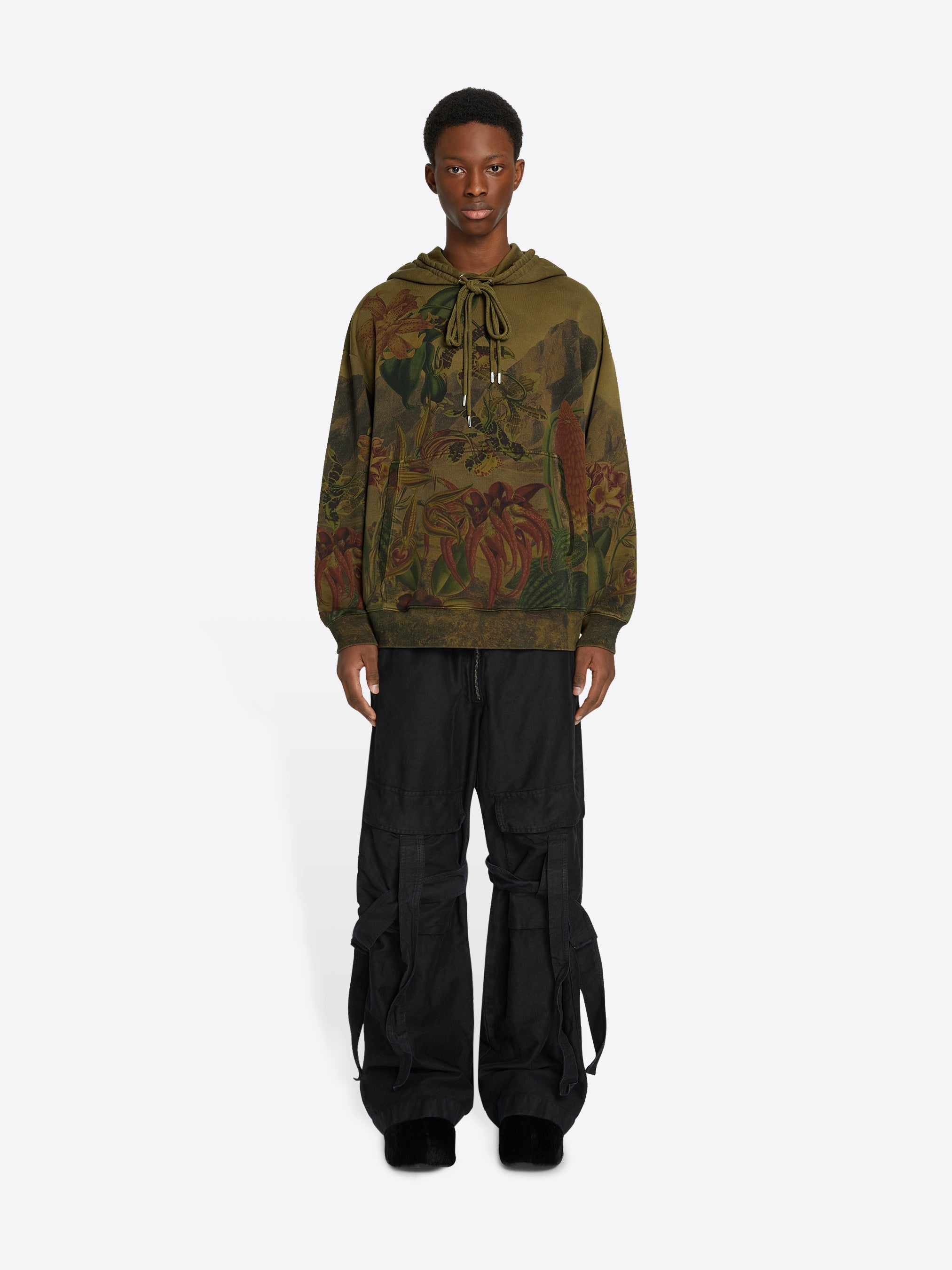 LOOSE FIT HOODIE - 2