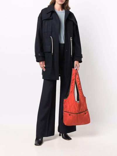 Mackintosh quilted market tote bag outlook