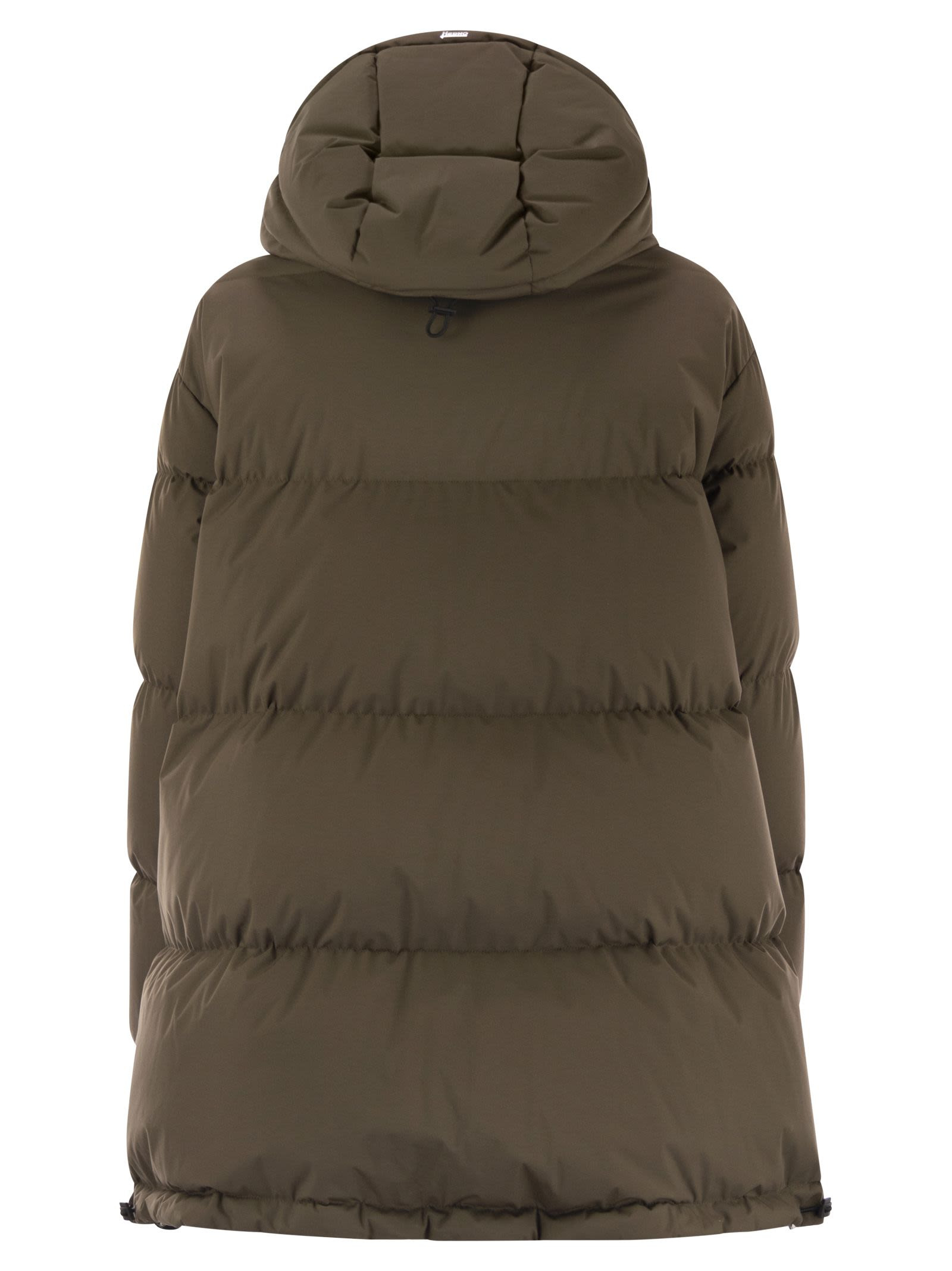 Herno Women Medium 2-Layer Hooded Down Jacket - 2