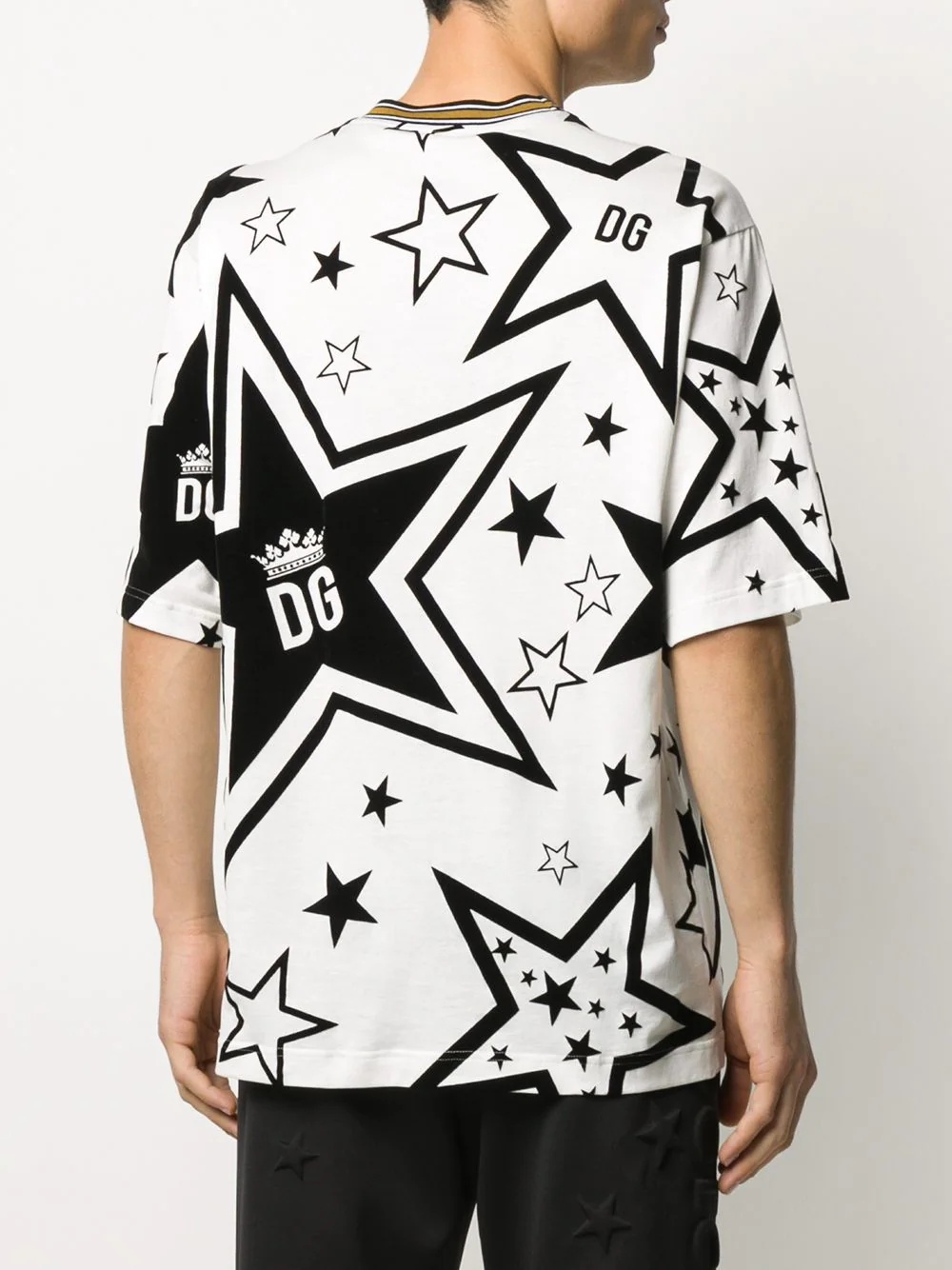 star print T-shirt - 4