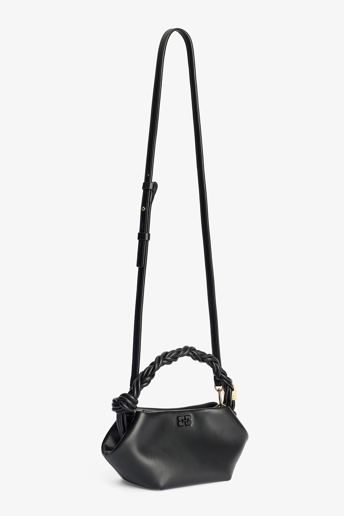 BLACK MINI GANNI BOU BAG - 5