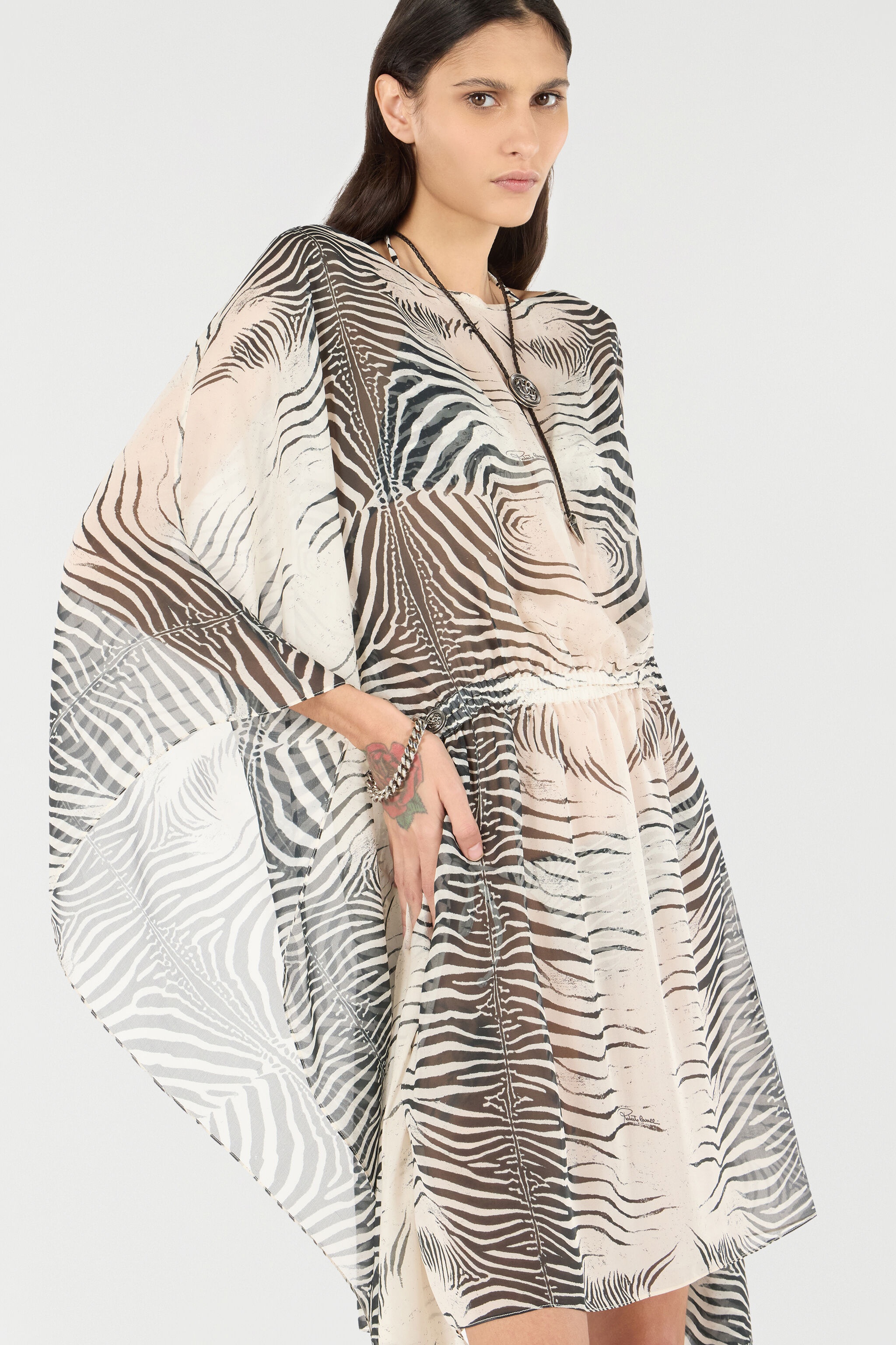 Zebra-Print Caftan - 6