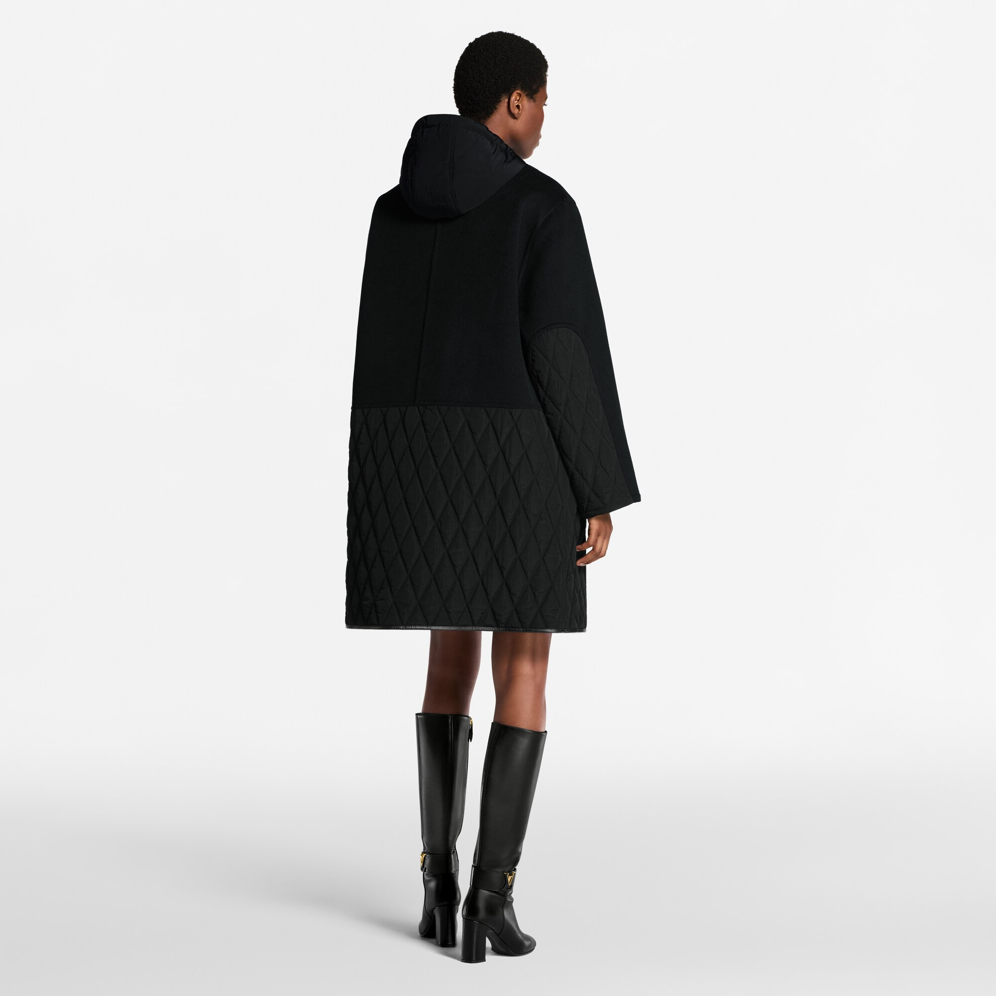 Quilt Accent Coat - 6