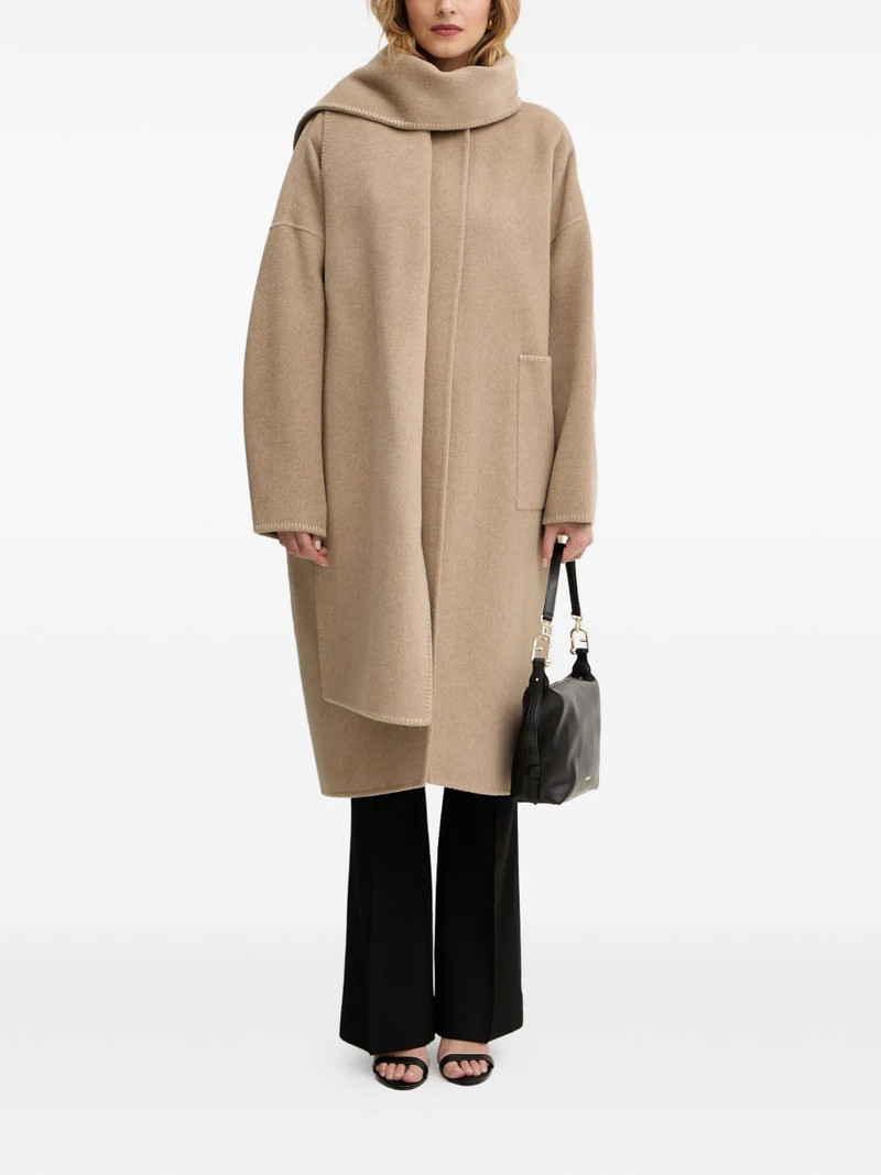 BOSS single-breasted coat outlook