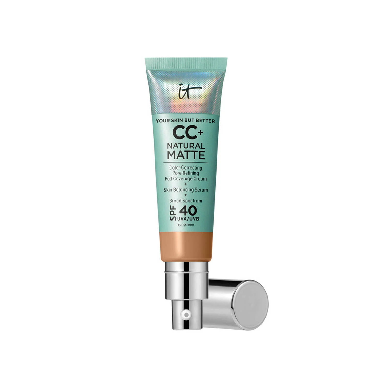 CC+ Cream Natural Matte Foundation with SPF 40 - 1
