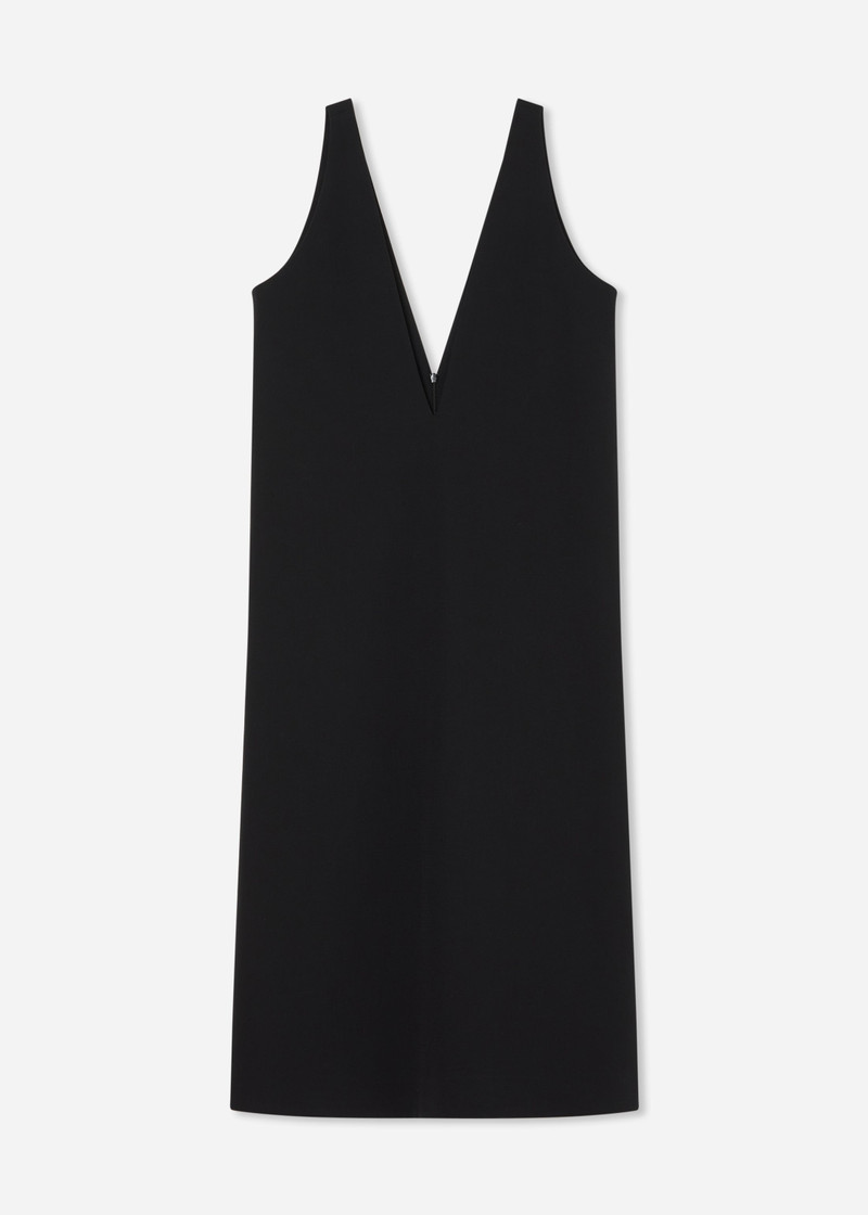 V-Neck Dress in Cotton 1
