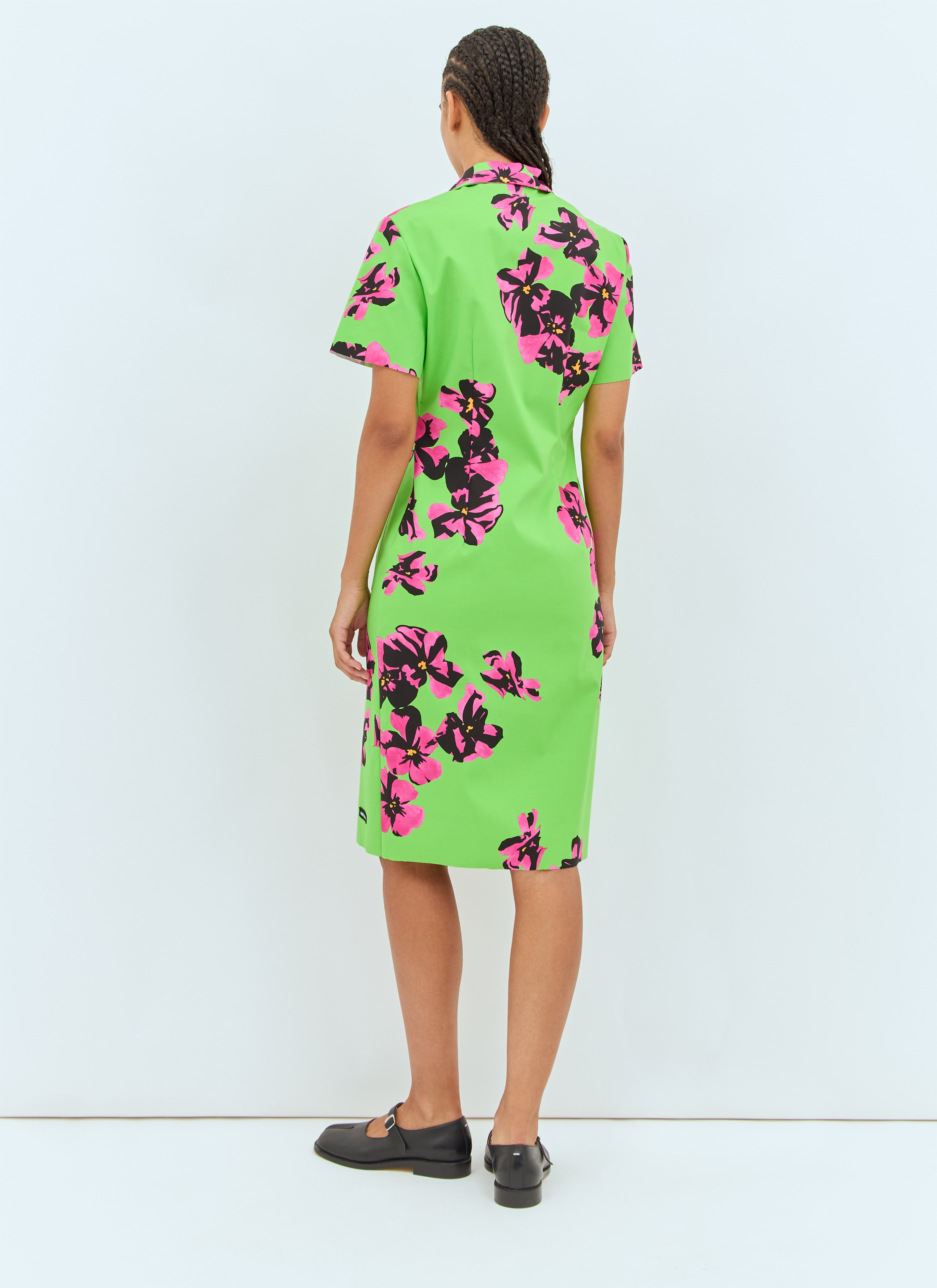 Miu Miu Women Flower Midi Dress - 6