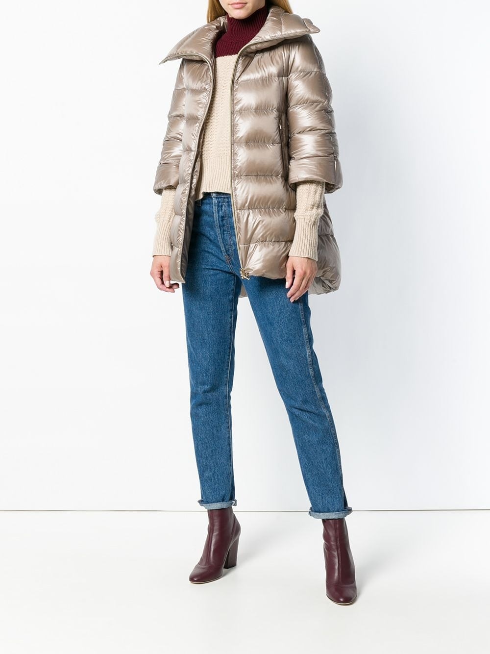 Cleofe midi down jacket - 2