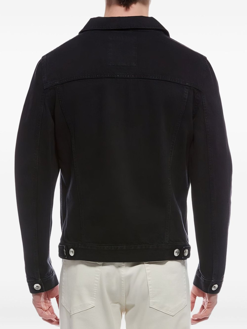 Brunello Cucinelli button-fastening denim jacket outlook