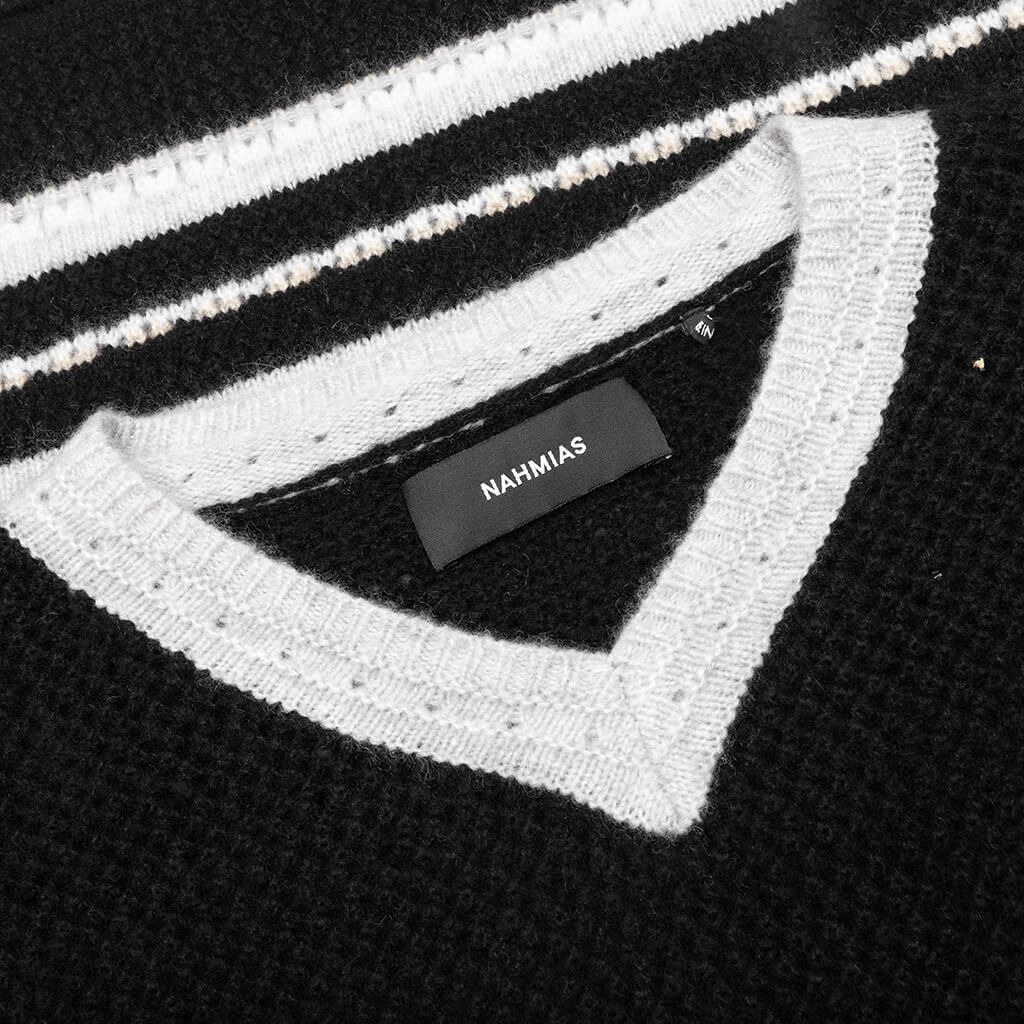 KNIT 24 HOCKEY JERSEY - BLACK - 3
