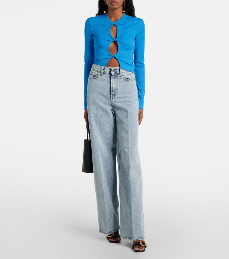 CHRISTOPHER ESBER Twisted cutout top outlook
