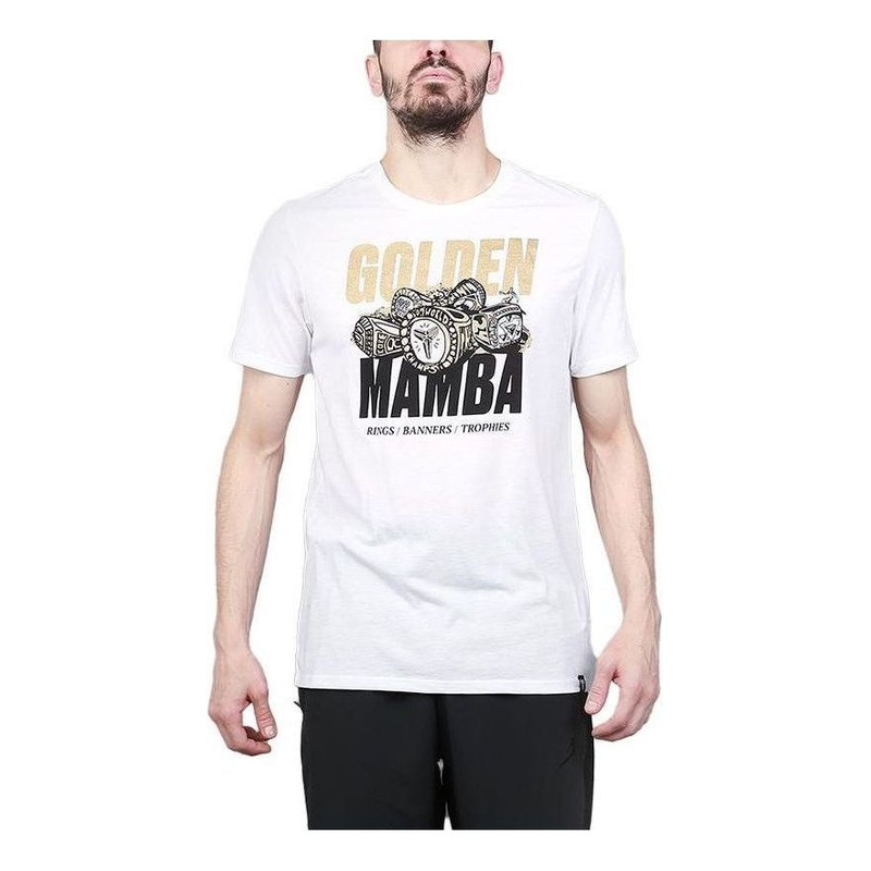 Nike Dri-Fit Kobe Bryant T-shirt 'White' AJ2808-100 1