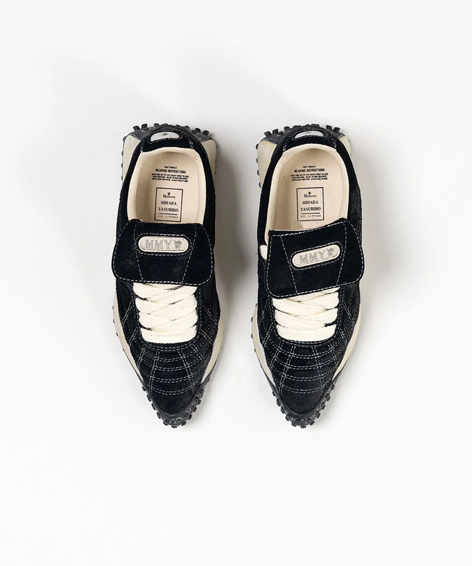 "CALLA"OG Sole Brushed Suede Low-top Sneaker - 1