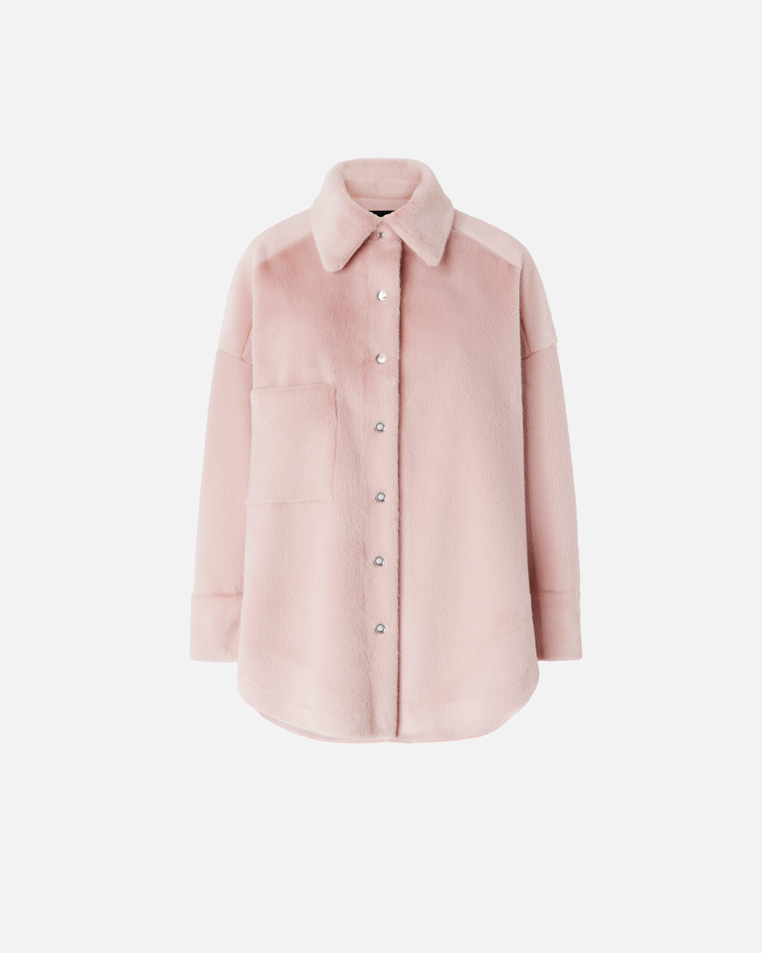 SOFT SHEEPSKIN-EFFECT SHACKET - 1