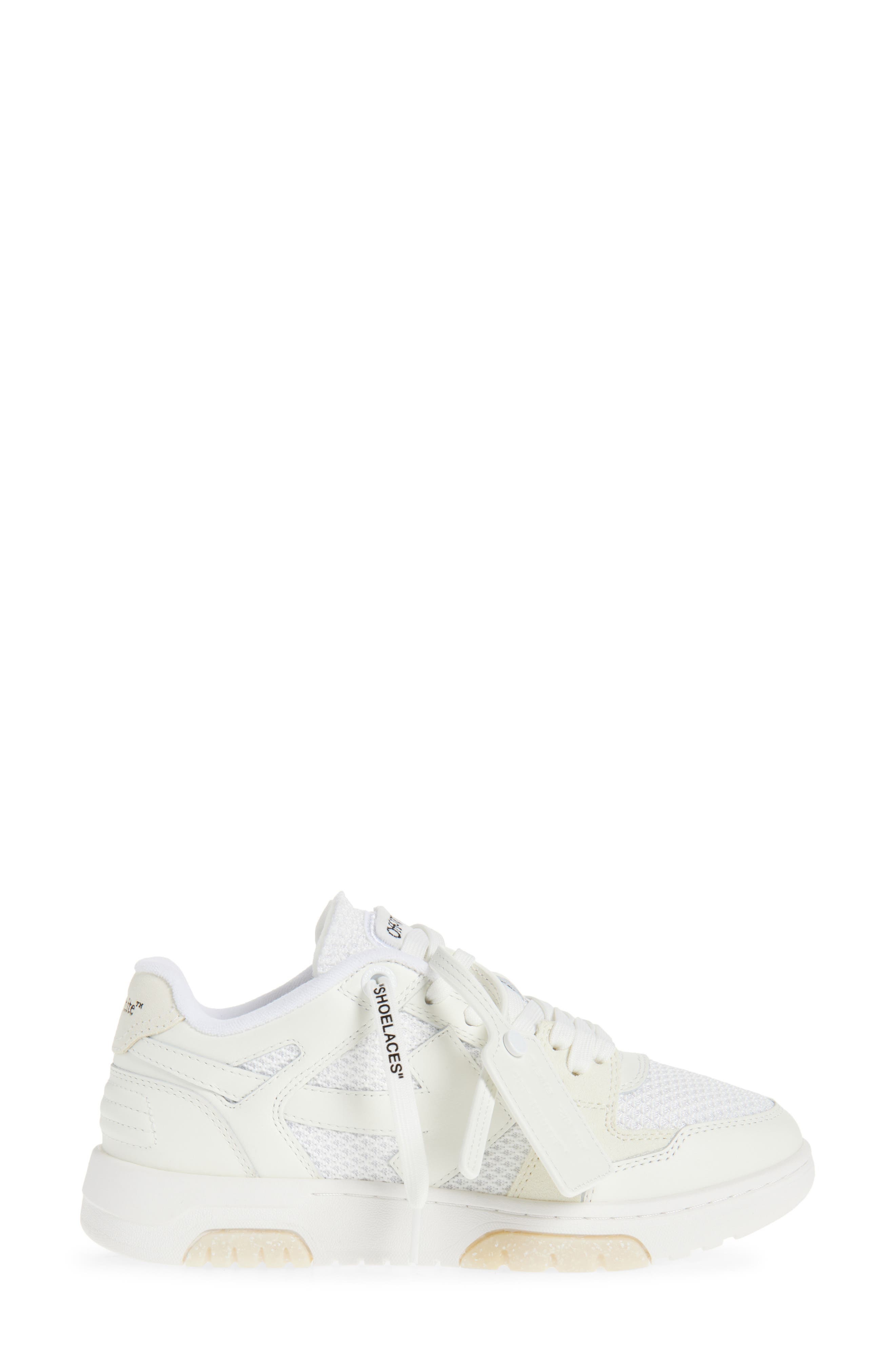 Off-White Slim Out of Office Sneaker in White - 3