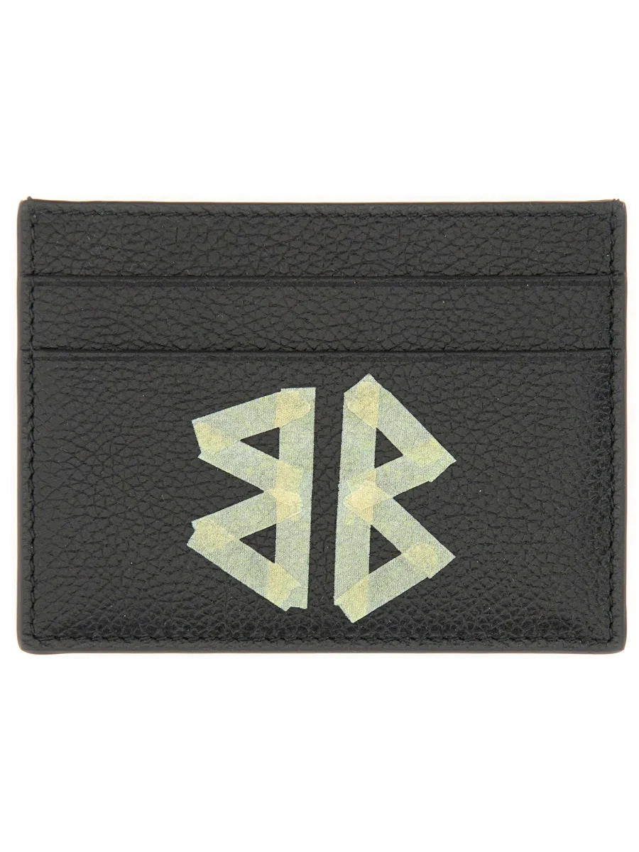 Balenciaga Men Leather Card Holder - 1