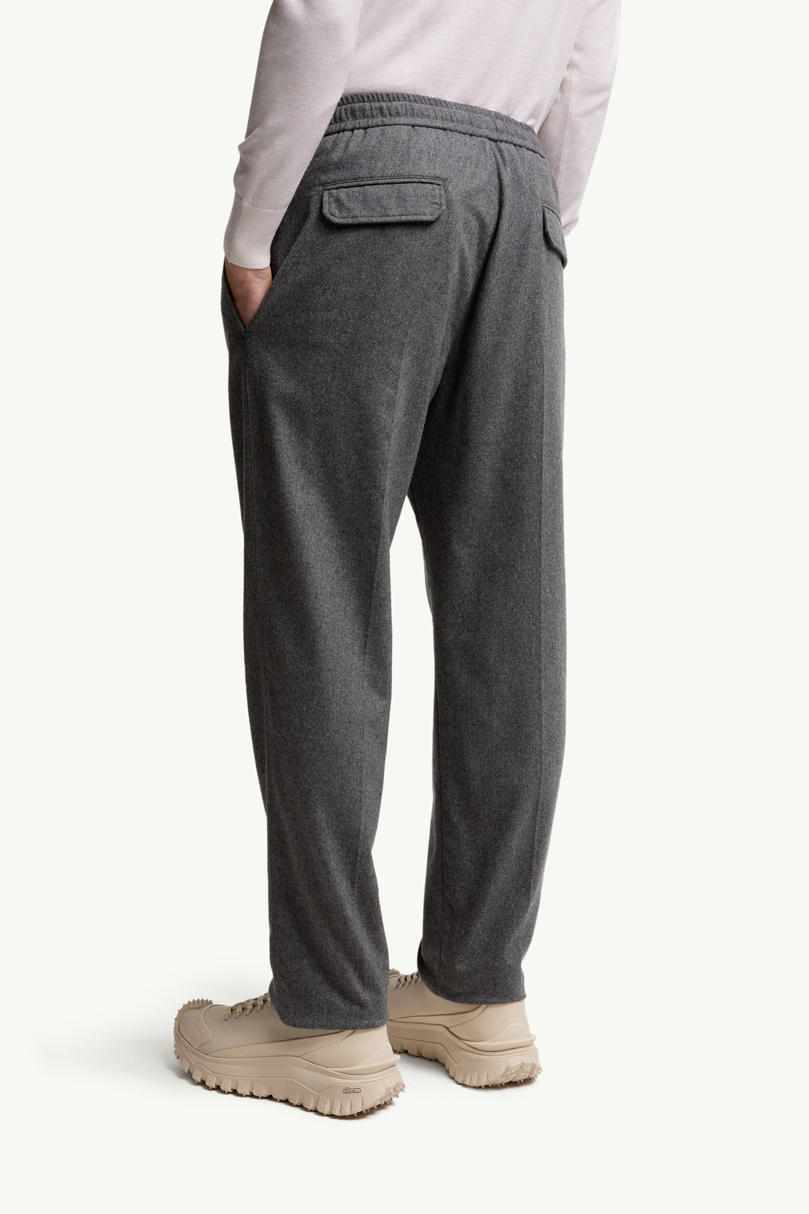 Cashmere Blend Jogging Pants - 5