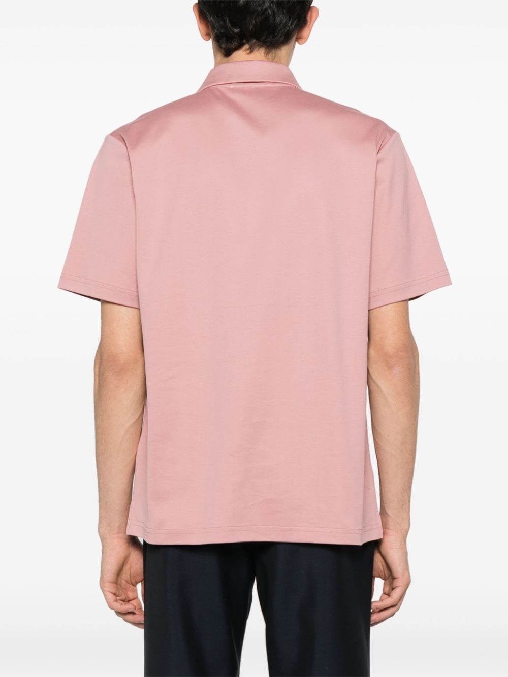 jersey cotton polo shirt - 4