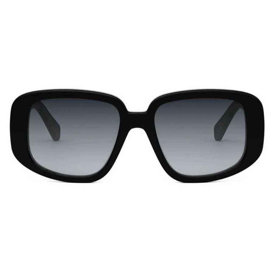 Celine Bold 3 Dots Smoke Gradient Butterfly Ladies Sunglasses CL40299U 01B 55 - 1