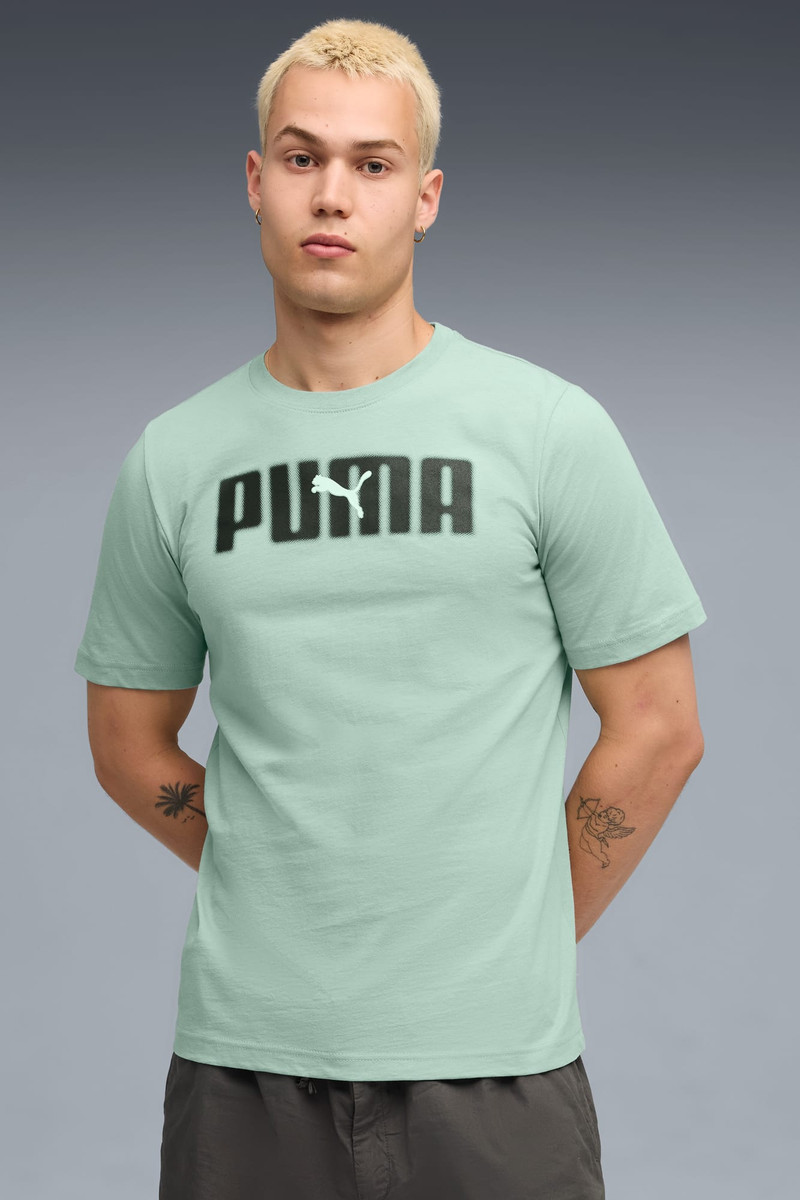 PUMA PUMA Essentials Logo Lab Men's Tee outlook