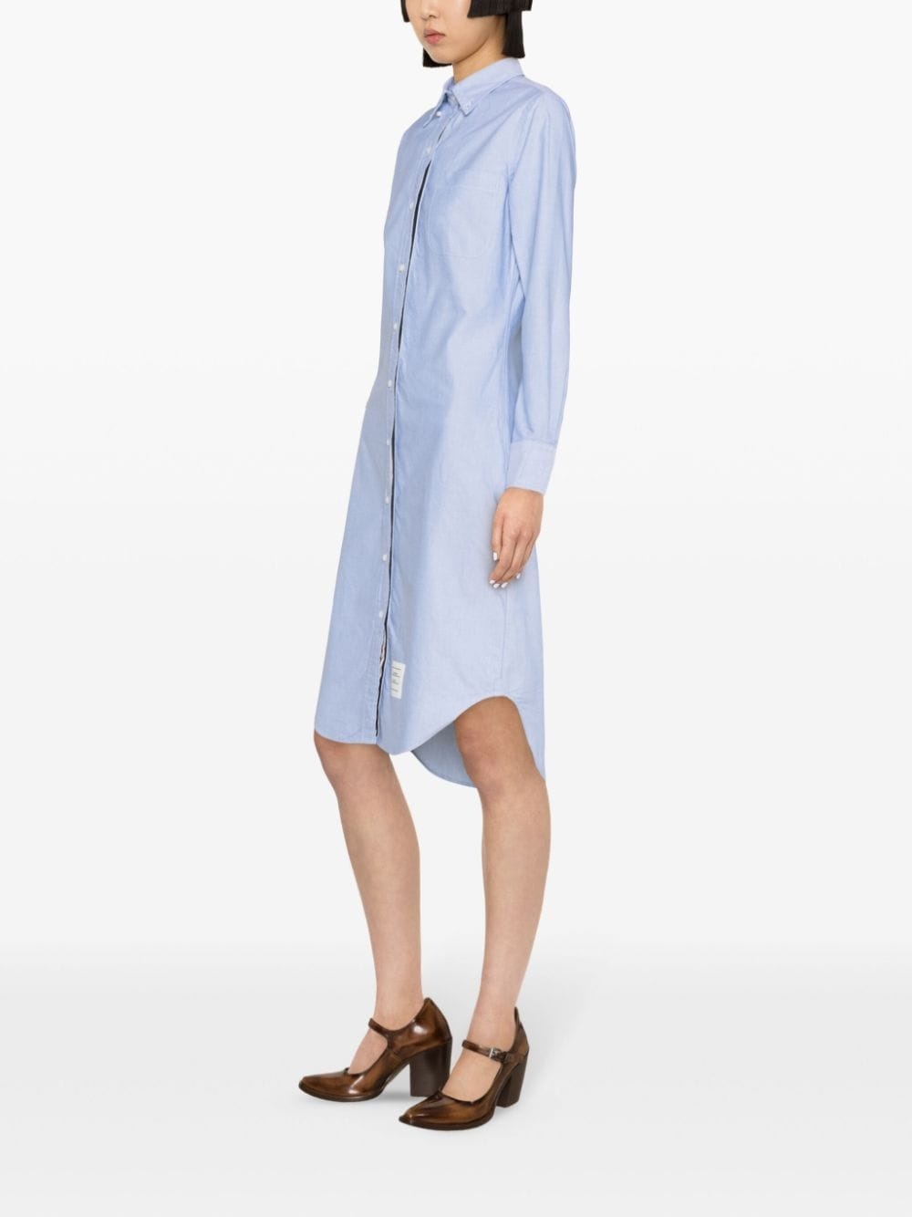 Oxford-cotton shirtdress - 3