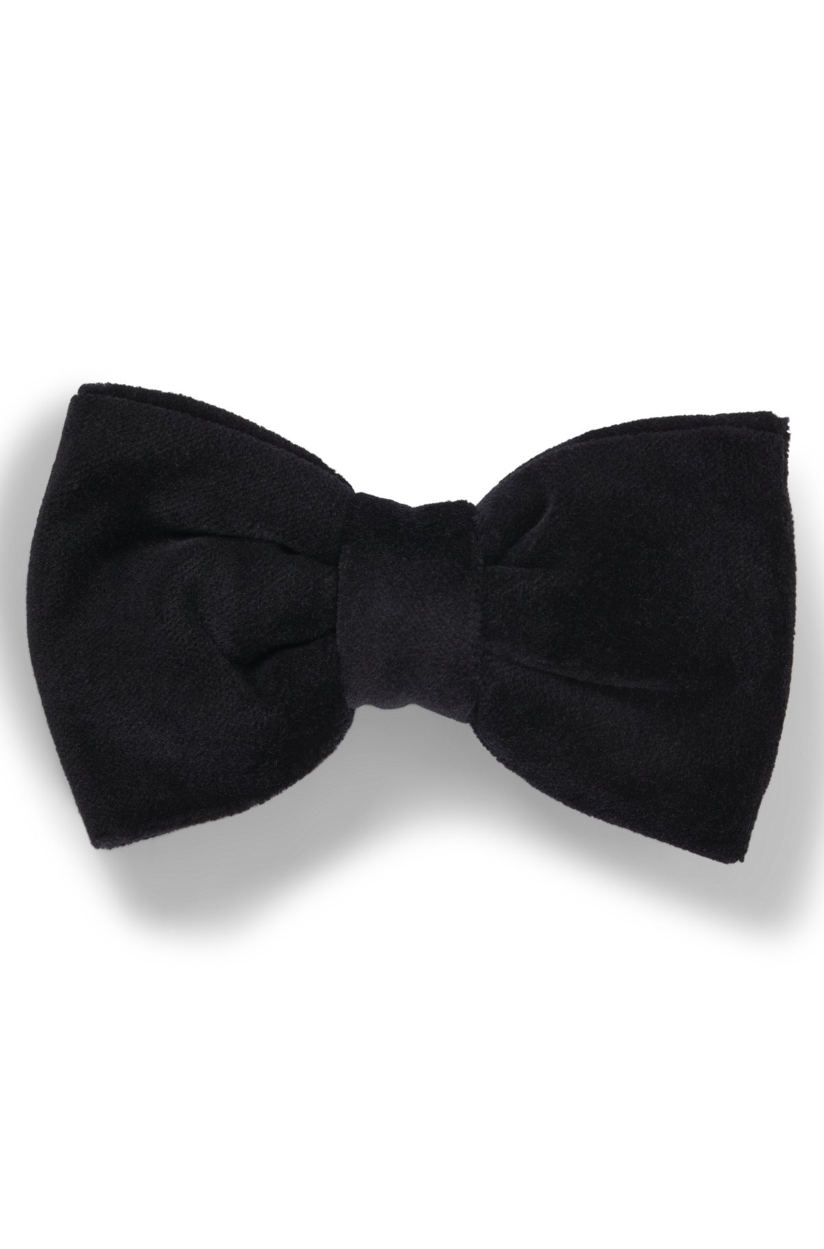 BOW TIE IN COTTON VELVET JACQUARD - 1