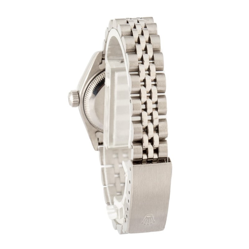 Ladies Rolex Datejust Ref 79174 Silver Roman Dial - 3