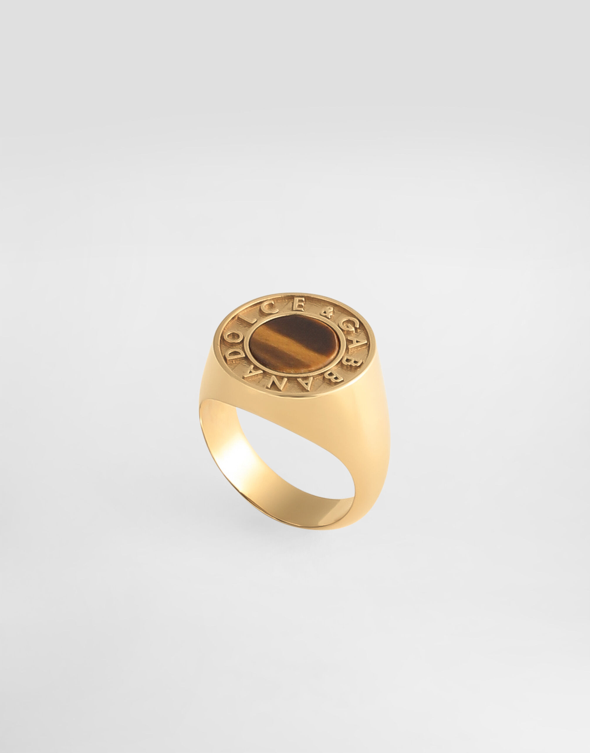 Logo ring with stone - 3