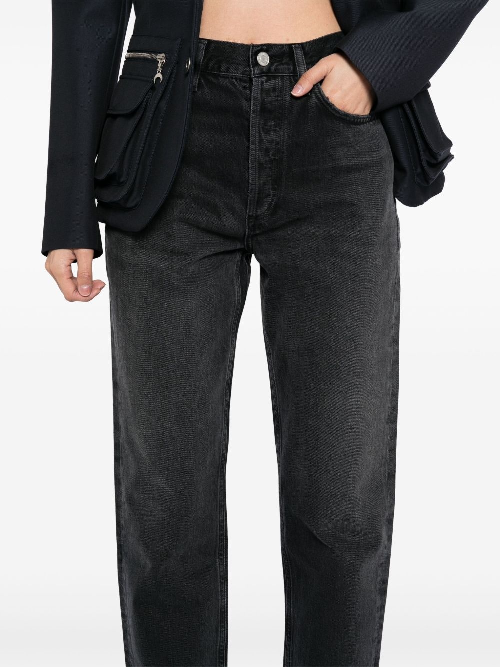 90's pinch waist jeans - 5