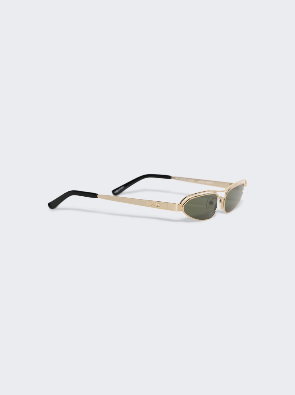 Norma Sunglasses Yellow Gold And Green - 4