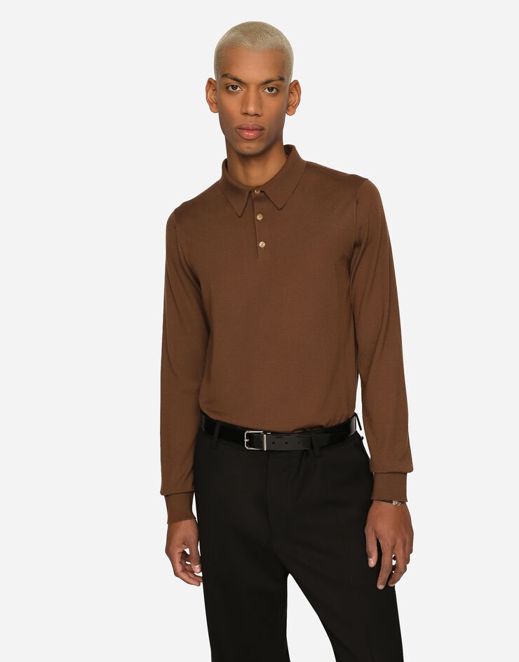 Extra-fine cashmere polo-shirt - 4